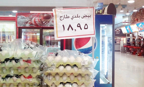 Egg prices rise drastically in Riyadh