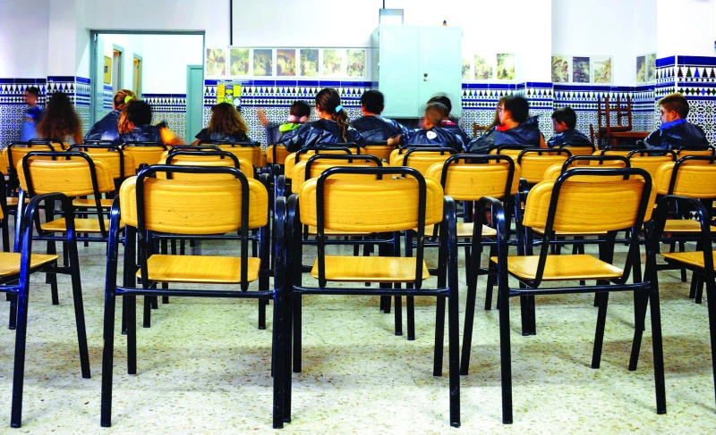 Needy Spanish pupils go to summer school — for lunch
