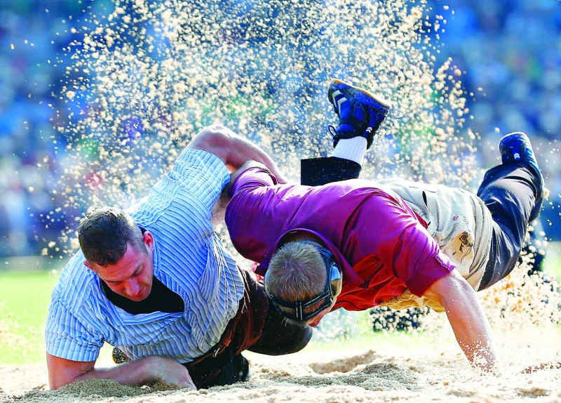 Schwingen wrestling: The ultimate in Swissness