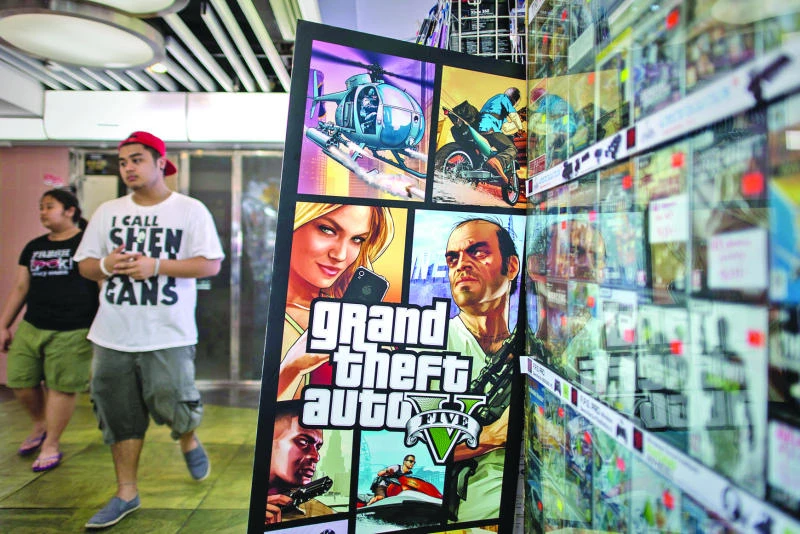 ‘Grand Theft Auto V’ hits streets in brash debut