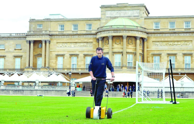 Buckingham Palace to host football match