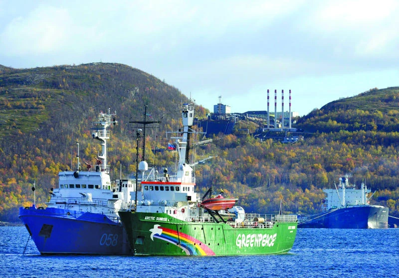 Russia files piracy charges against Greenpeace activists