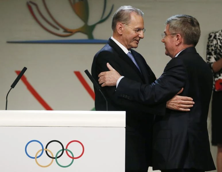 Bach elected IOC president, succeeds Rogge