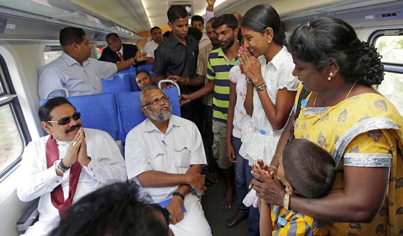 Sri Lankan train rolls into Tiger territory after 23 years