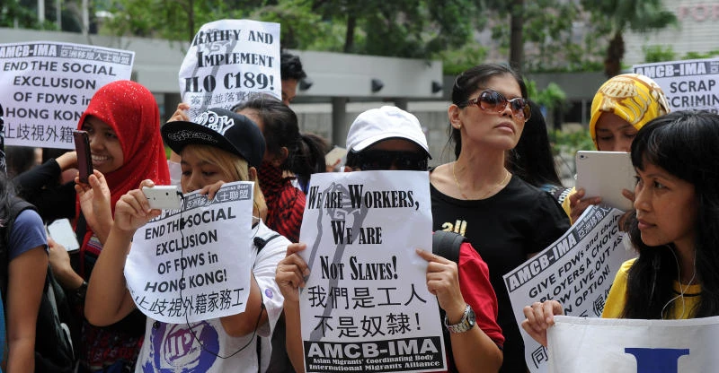 Hong Kong couple jailed for abuse of Indonesian maid