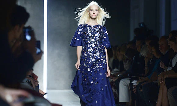 At Bottega Veneta, summer 2014 is about ruffles