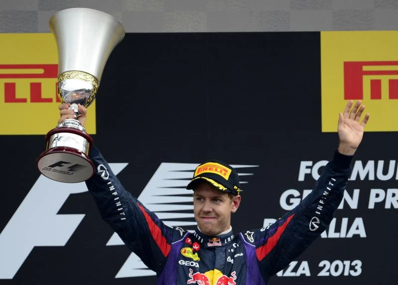 Vettel roars ahead with Italian GP triumph