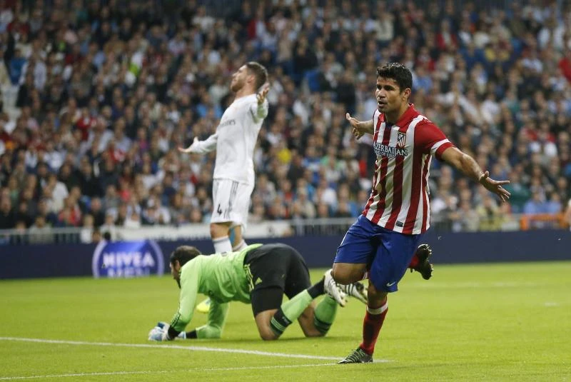 Costa leads Atletico to stunning Madrid derby win