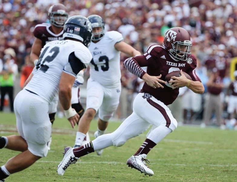 Manziel’s the man as Texas A&M rolls over Rice
