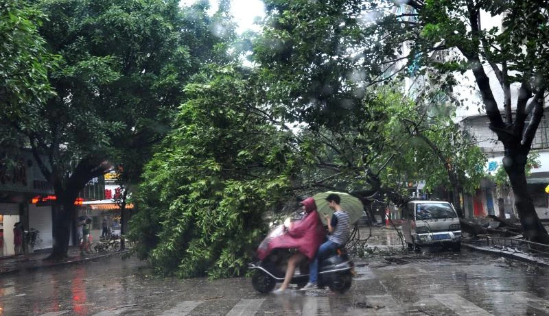 Typhoon leaves at least 47 dead in China, Philippines