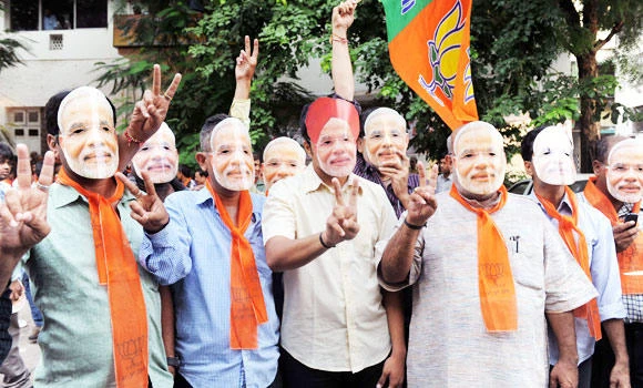 Enter Narendra Modi, exit Advani
