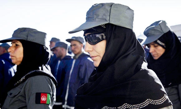 Top Afghan female cop shot, injured