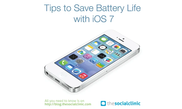 Tips on saving battery life with iOS 7