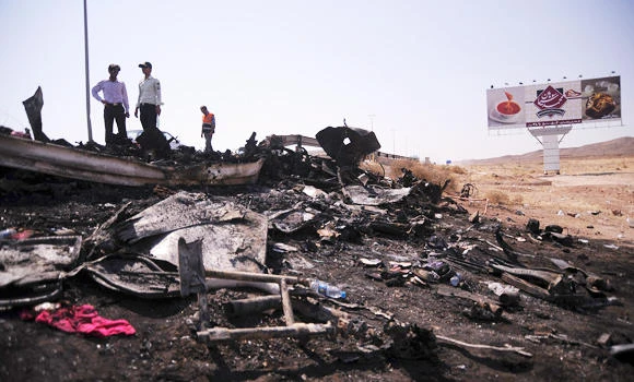 Iran bus collision kills 44, injures 39