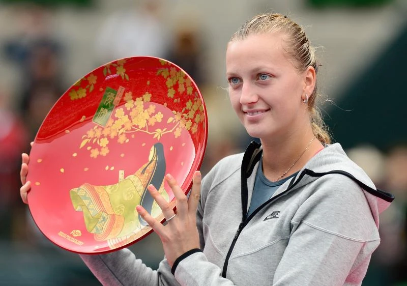 Kvitova tames Kerber to win Pan Pacific Open crown