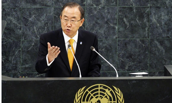 Ban presses major powers on Syria crisis