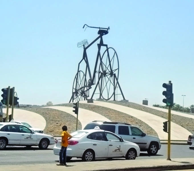 Famous Jeddah roundabout to pedal its way into history