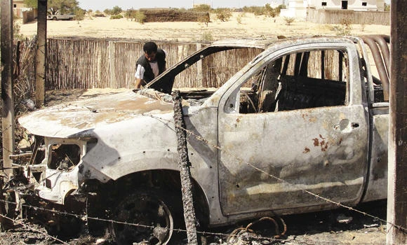 Suicide bombs hit Egypt military in Sinai, kill 9