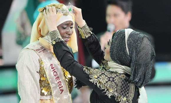 Nigerian wins Muslim beauty pageant rival to Miss World