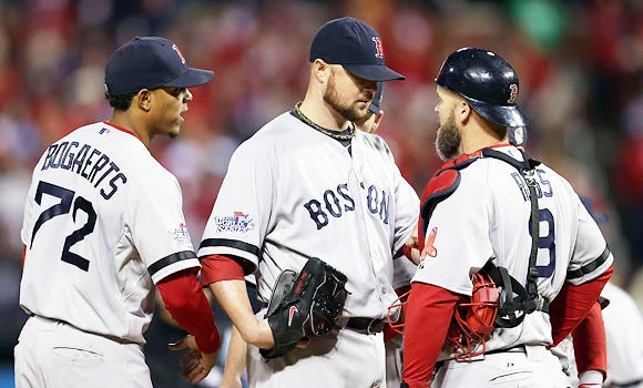 Red Sox beat Cards, close in on World Series win