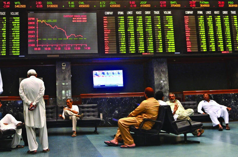 Karachi stocks end higher