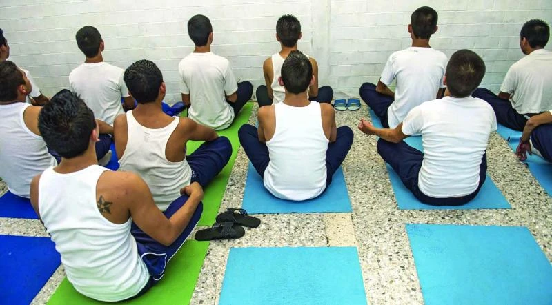 In Mexico’s jails, yoga soothes teen criminals