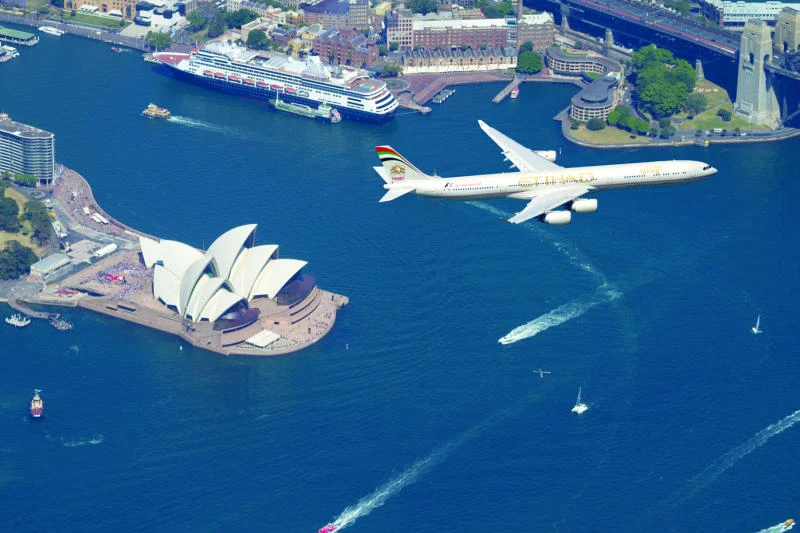 Etihad Airways celebrates Sydney Opera House’s 40th anniversary