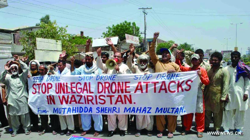 Pak expats demand justice for US drone attack victims