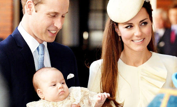 William, Kate hold private christening for new prince