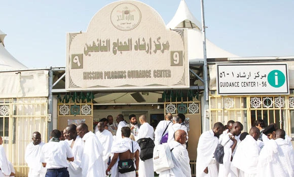 Center helps 7,676 Hajis who lost their way