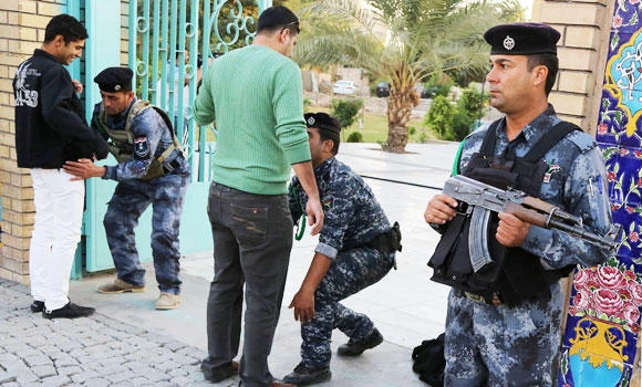 Bomb near mosque in Iraq kills 12