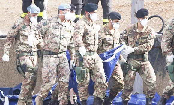 Italian divers recover more bodies from shipwreck