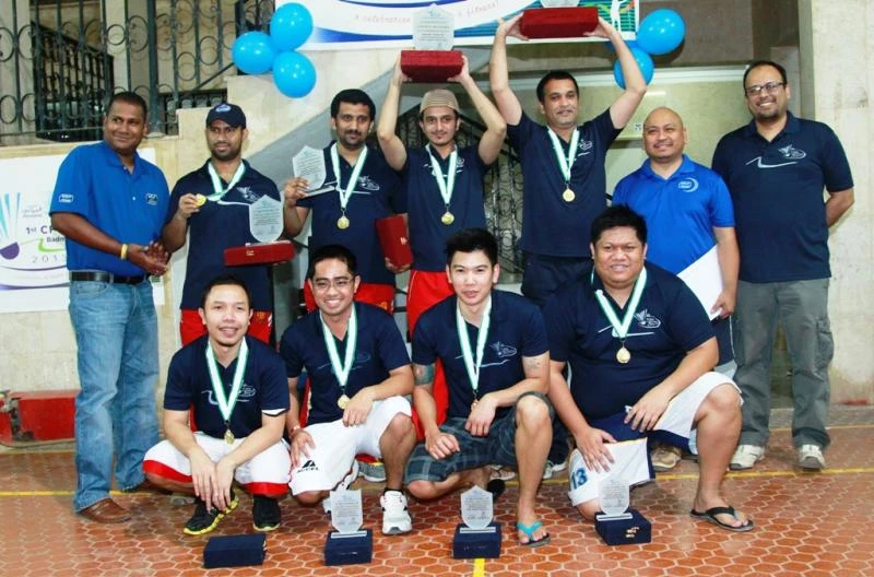 Indians dominate 1st CFO Badminton Tournament 2013