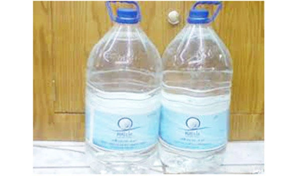 Zamzam water delivered for pilgrims
