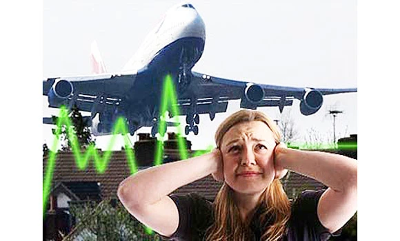 Aircraft noise linked to higher risk of heart disease and stroke