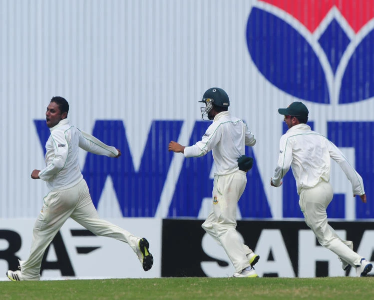 Bangladesh’s Gazi tricks in drawn Test