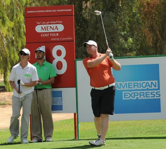 Stewart keeps lead, Mou 1 back in MENA Tour event at Dirab