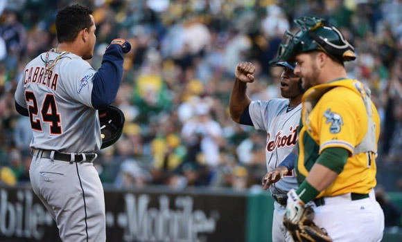 Baseball-A’s fall again to Tigers and Verlander