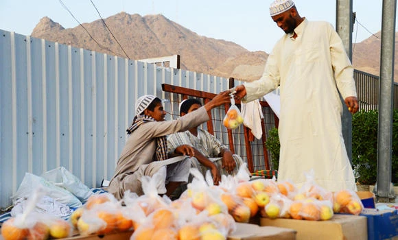 Street vendors rake in profits