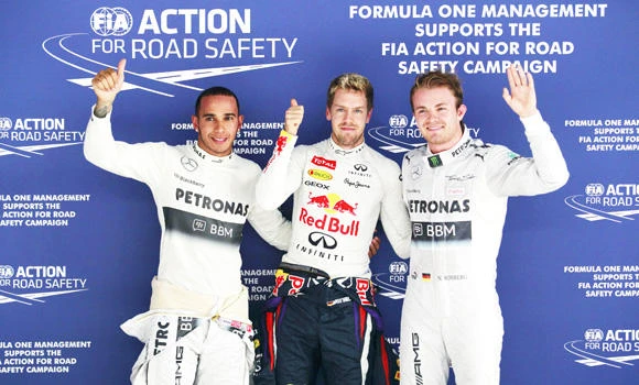 Vettel claims 3rd straight Indian GP pole