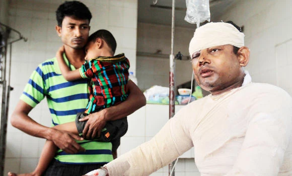 1 dead, scores hurt in latest Bangladesh protest