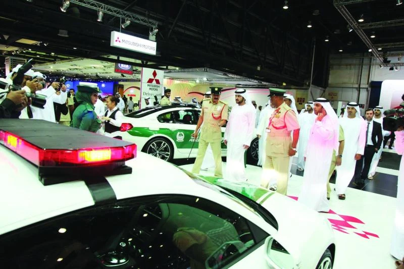 Top auto manufacturers
upbeat on Dubai show