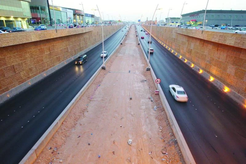 Key Riyadh underpass eases traffic congestion on King Abdullah Road Al-Hamra
