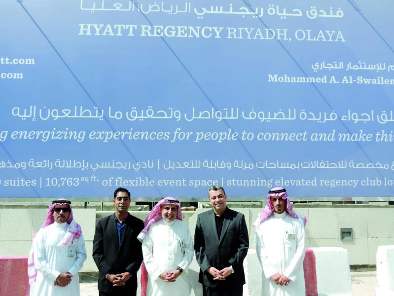 SCTA team reviews Hyatt Regency Riyadh project