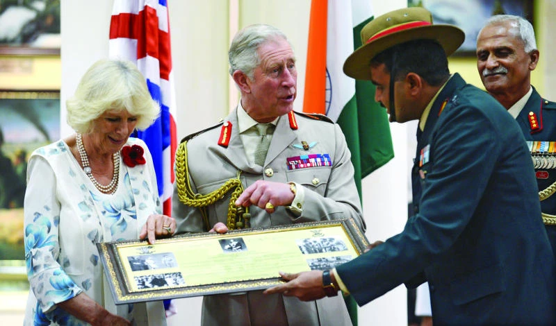 Prince Charles in New Delhi