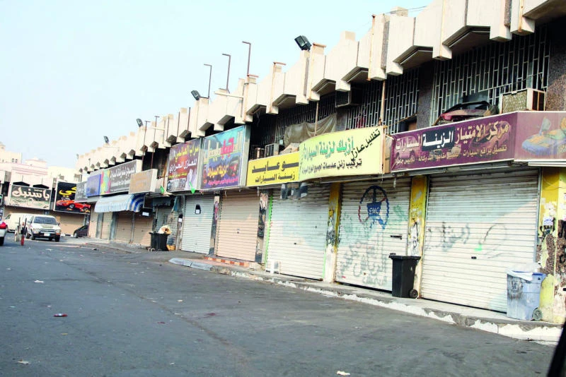 Wary stores keep shutters down