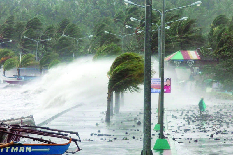 Filipinos worried as storm wreaks havoc back home