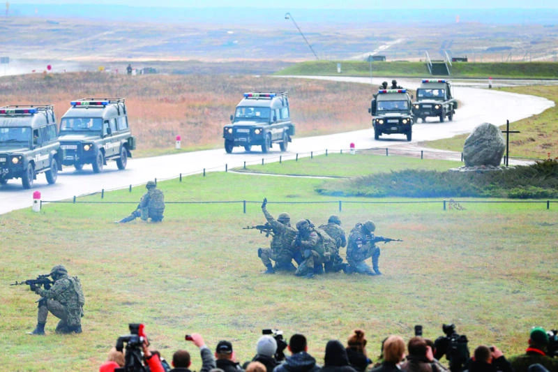 NATO plans bigger exercises as it winds down Afghan mission