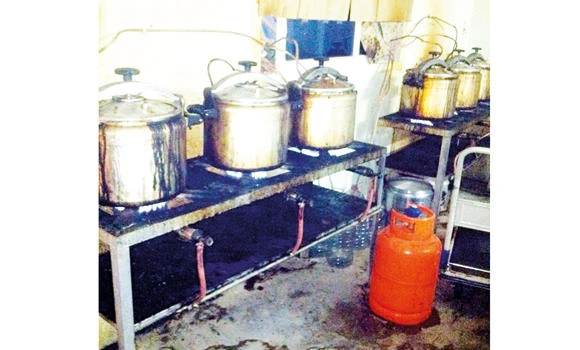 Saudi arrested for distilling hooch