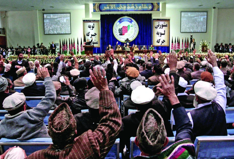 Afghan ‘loya jirga’ backs US troops pact; Karzai sets terms